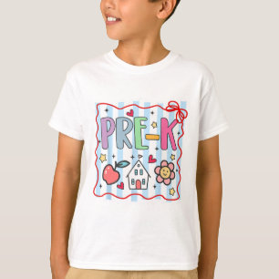 Pre Kindergarten Pre-k Teacher Girl Boy First Day T-Shirt