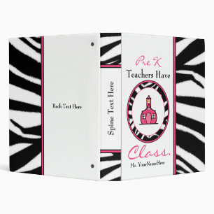 Pre kindergarten Teachers have class binder
