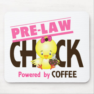Pre-Law Chick 4 Mouse Pad