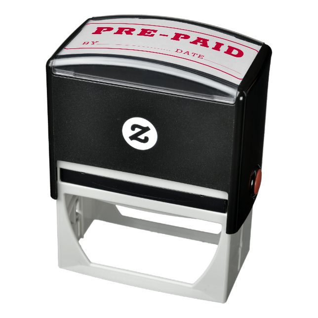 PRE PAID Account Office Business Bank Cashier Self-inking Stamp (Product)