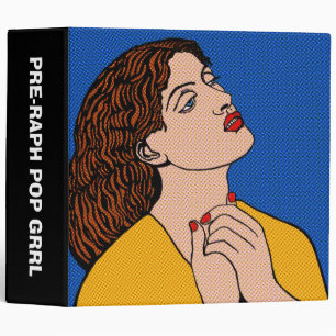 Pre-Raph Pop Grrl (2in) Binder