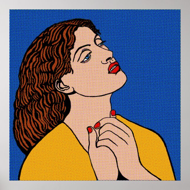 Pre-Raph Pop Grrl Poster (Front)