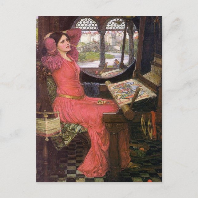 Pre-Raphaelite Postcard By John William Waterhouse (Front)