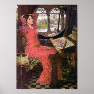 Pre-Raphaelite Poster By John Waterhouse