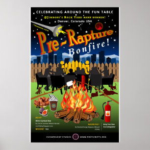 Pre-Rapture Bonfire Poster