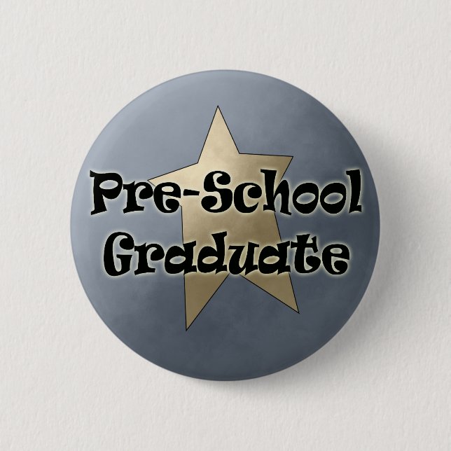 Pre-School Graduation Gifts 2 Inch Round Button (Front)