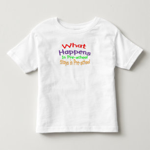 Pre school toddler t-shirt