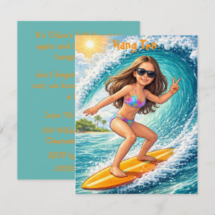 Pre Teen Girl Party Digital Download  Invitation