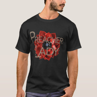 Preacher Lady Female Pastor Womens Casual T-Shirt