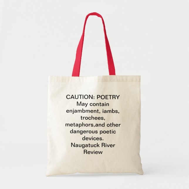PRÉCAUTION : Sac de POÉSIE (Devant)