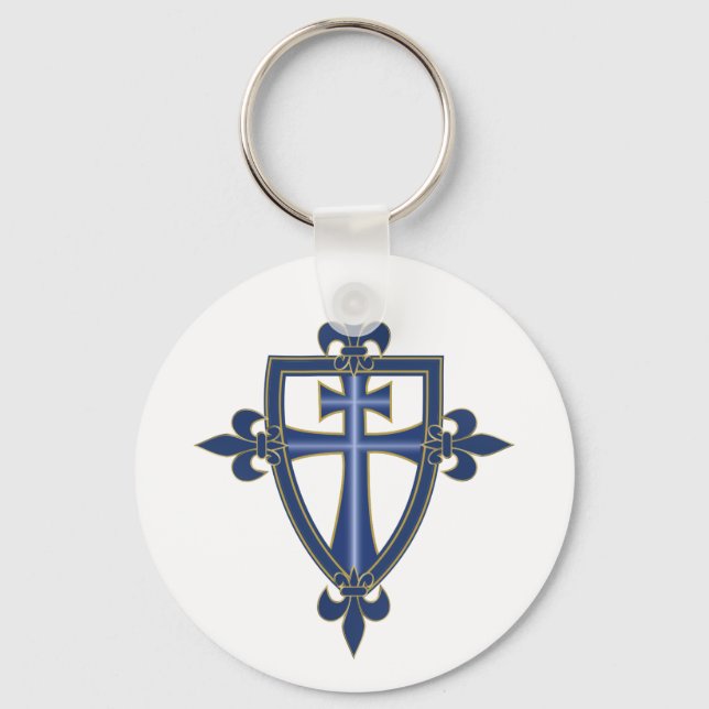 Preceptor cross keychain (Front)