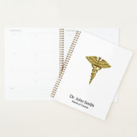 Précieux Médicale Gold Caduceus Professional