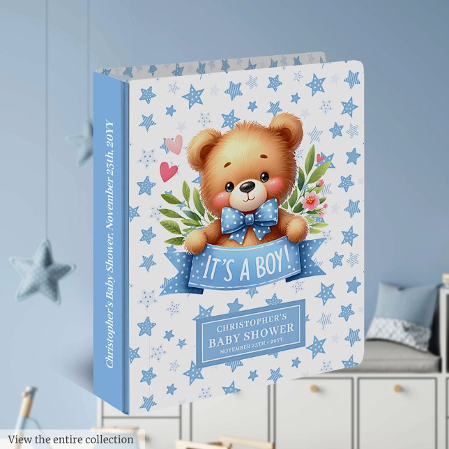 Precious Baby Boy Memory Album Binder It’s a boy (Precious Baby Boy Memory Album Binder It’s a boy)