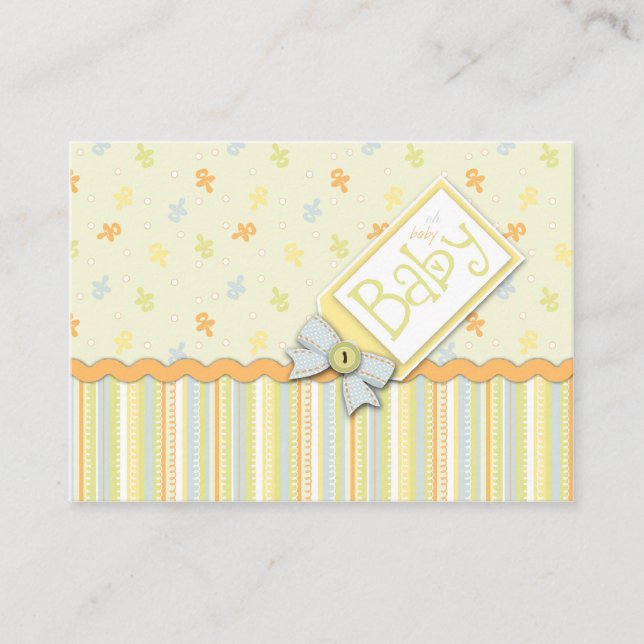 Precious Baby Reminder Notecard (Front)