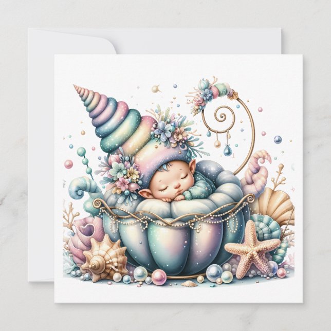 Precious Baby Theme - Invitation (Front)