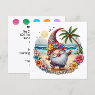 Precious Beach Gnome - Invitation à thème