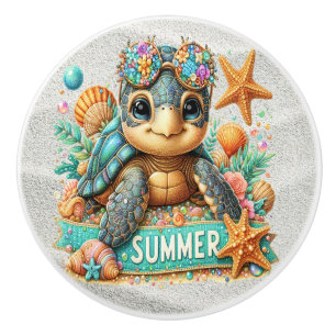 Precious Bling Baby Turtles - More on the Way -  Ceramic Knob