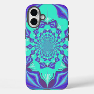 Precious blue iPhone 16 plus case