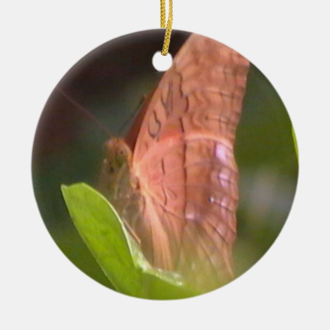 Precious Butterfly Ceramic Ornament (Front)