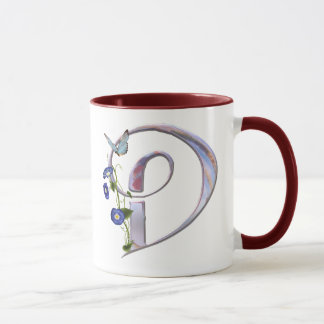 Precious Butterfly Initial D Mug