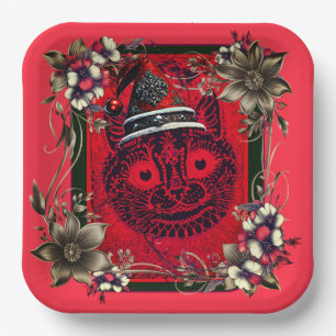 PRECIOUS CHRISTMAS paper plate