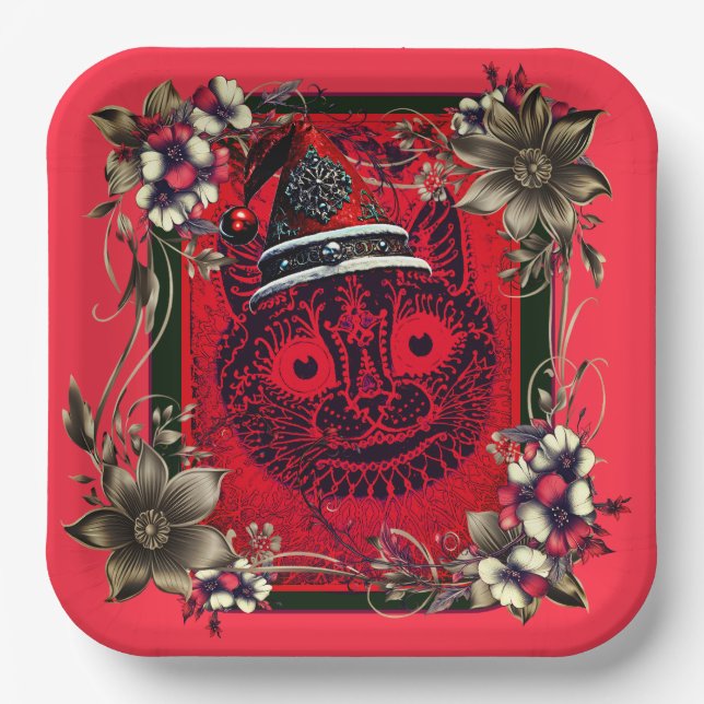 PRECIOUS CHRISTMAS paper plate (Front)