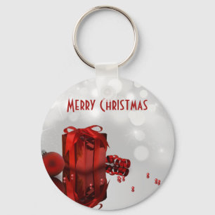 Precious Christmas Present Professional Keychain