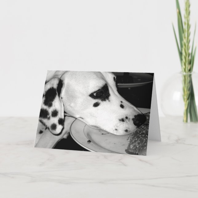 Precious Dalmation Card (Front)