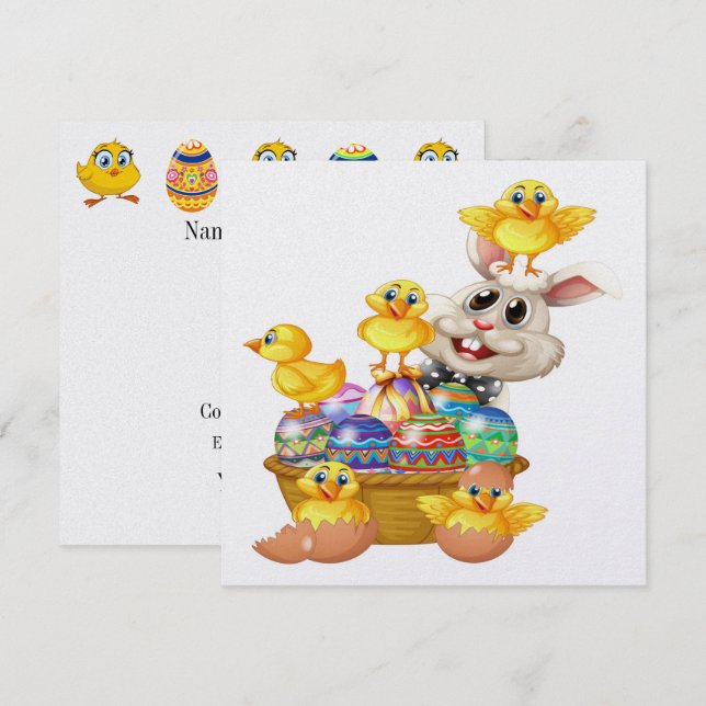 Precious Easter Invitation (Front/Back)