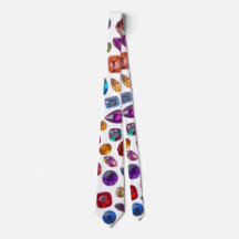 Precious Gems - Men's Custom Necktie