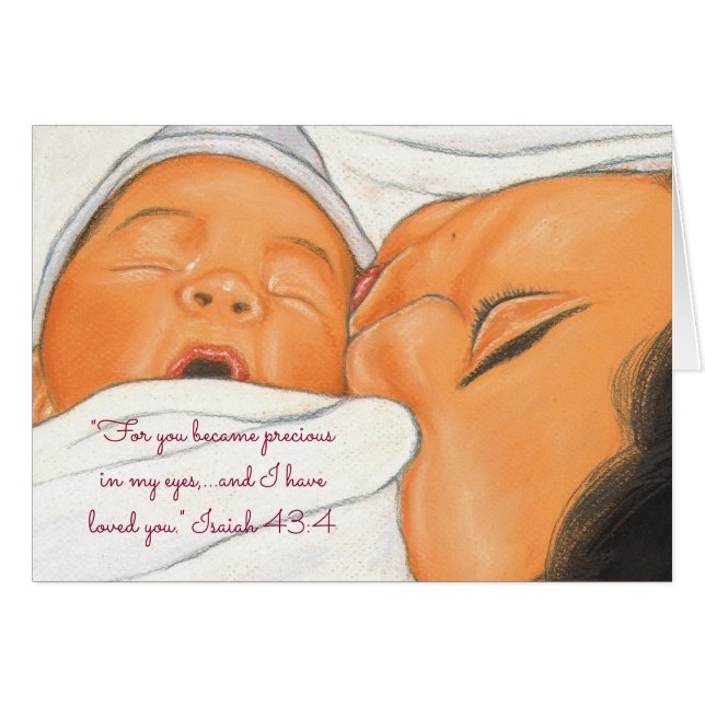 Precious in My Eyes & I loved You~Scripture~Baby (Front Horizontal)