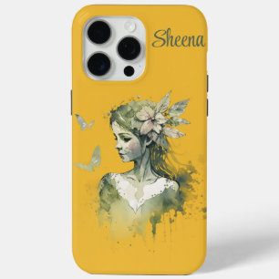 "Precious Little Fairy" Street Theme Customizable iPhone 15 Pro Max Case