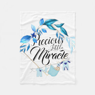 Precious Little Miracle Fleece Blanket