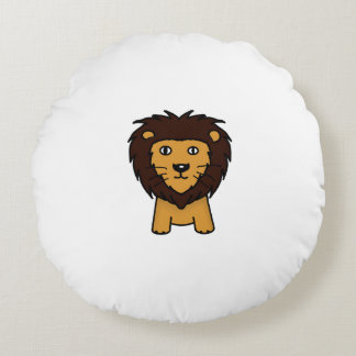 Precious Little One - Round Lion Pilow Pillow