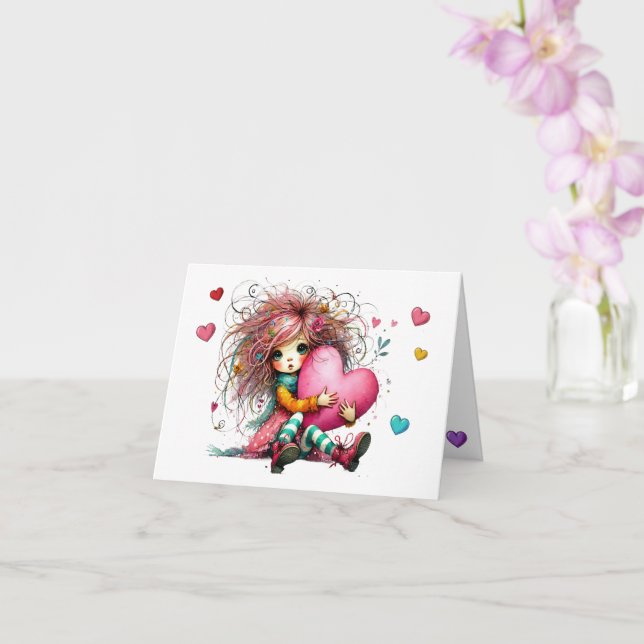 Precious Love All Occasion  Card (Orchid)