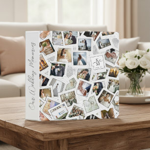 Precious Memories 30 Photo Collage White ID1065 Binder
