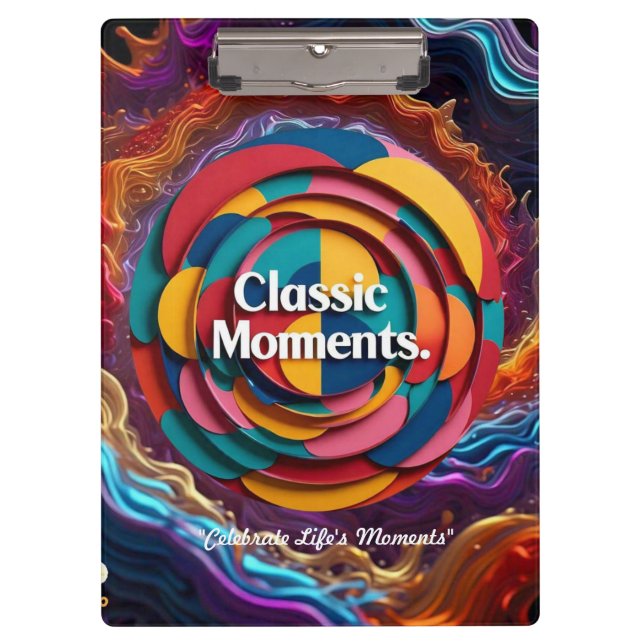 "Precious Memories Preserved" Clipboard (Front)