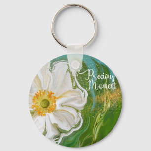 Precious moment - Anemone flower power Keychain