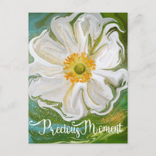 Precious moment - Anemone flower power Postcard