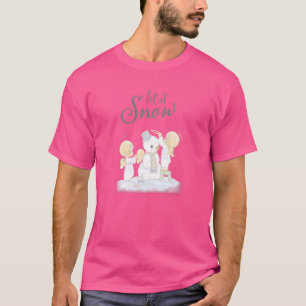 Precious Moments Christmas Let it Snow Group Shot  T-Shirt