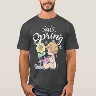 Precious Moments Easter Hello Spring Sunflower Bab T-Shirt