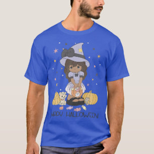 Precious Moments Happy Halloween Cute Witch Doll  T-Shirt
