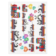 Precious Panda Tablecloth - Table Cover