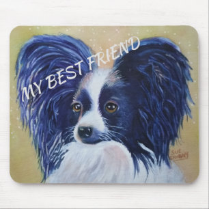 PRECIOUS PAPILLON MOUSE PAD