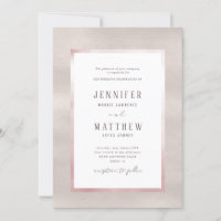 Precious Pearls Wedding Invitation