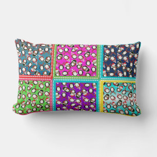 Precious Penguins Lumbar Pillow