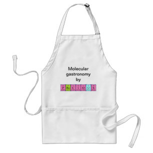 Precious periodic table name apron