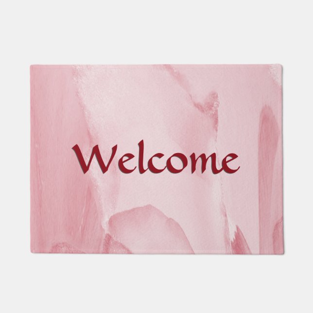 Precious Pink Doormat (Front)