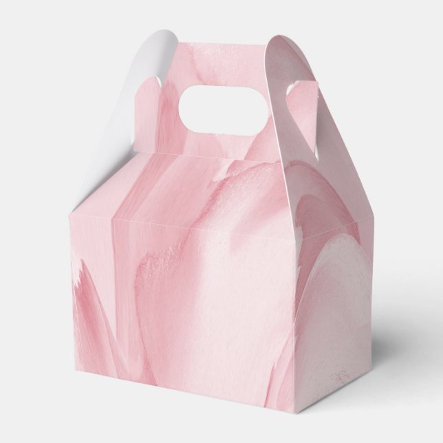 Precious Pink Favor Box (Front Side)