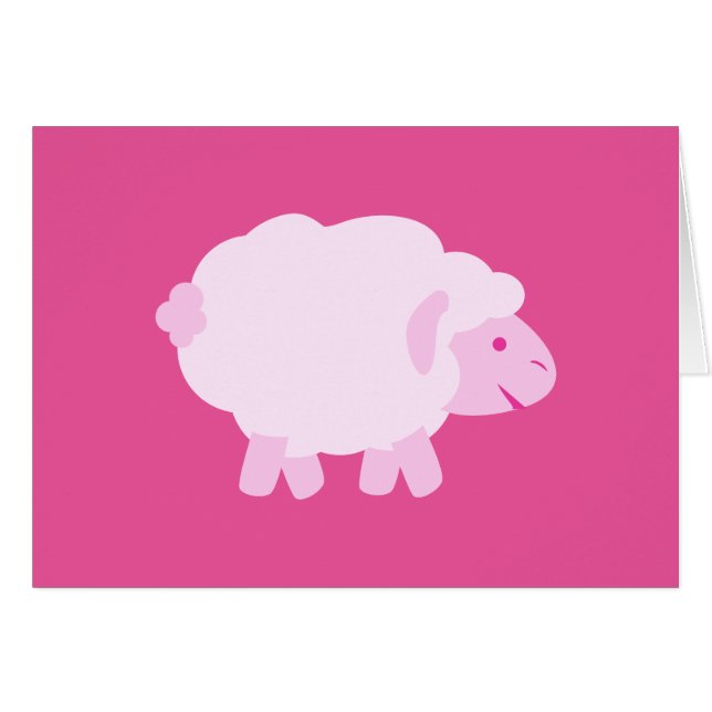 Precious Pink Little Lamb (Front Horizontal)